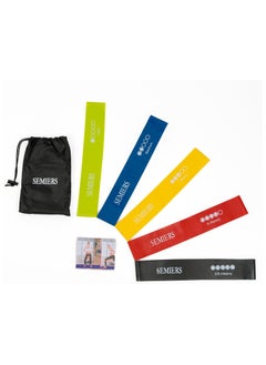 Set of 5 Latex Elastic Fitness and Muscle Bands+Neoprene Dumbbells and Weights Available in 1.5 kg/2 kg/3 kg (Sold in Pairs) to Make Your Gym at Home - pzsku/Z8258DC620EA3CBFCC8B8Z/45/_/1739118671/9eff3f79-5486-4fa1-bddc-fd23e553b6c7