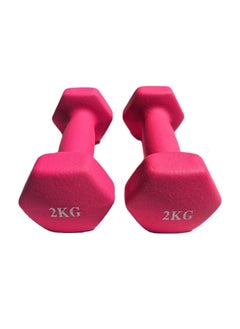 Set of 5 Latex Elastic Fitness and Muscle Bands+Neoprene Dumbbells and Weights Available in 1.5 kg/2 kg/3 kg (Sold in Pairs) to Make Your Gym at Home - pzsku/Z8258DC620EA3CBFCC8B8Z/45/_/1739118673/7a0a44af-19eb-465a-9942-74c79b524c6d