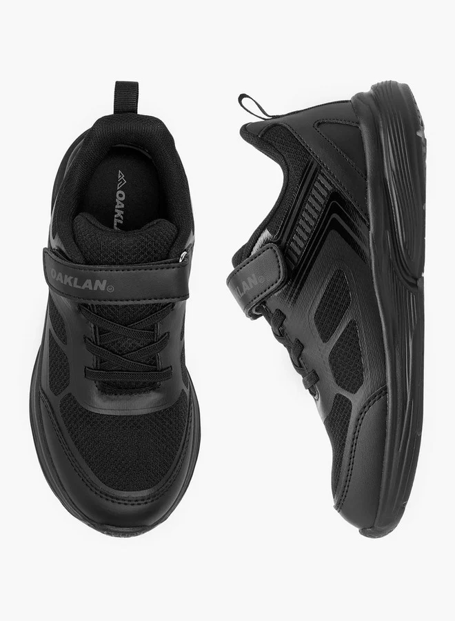 Oaklan by Shoexpress Panelled Shoes with Hook and Loop Closure