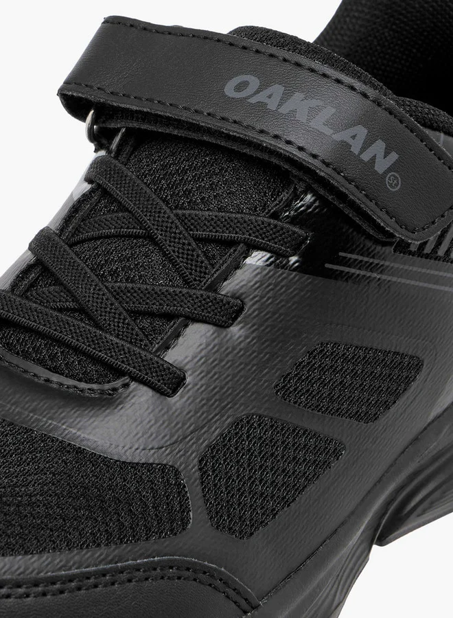 Oaklan by Shoexpress Panelled Shoes with Hook and Loop Closure