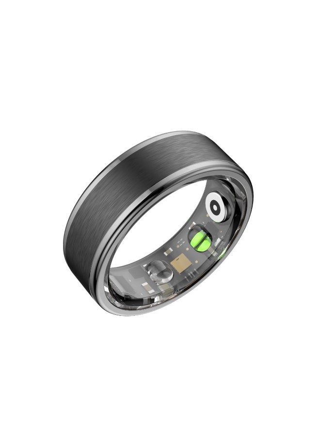 تي سي اج TCH Smart Ring R10 - متتبع الصحة واللياقة البدنية للرجال والنساء، مراقبة النوم، معدل ضربات القلب والأكسجين في الدم، الضغط، تتبع الإجهاد، مقاوم للماء، عمر البطارية 7 أيام، رعاية عائلية Android+IOS - Image 4