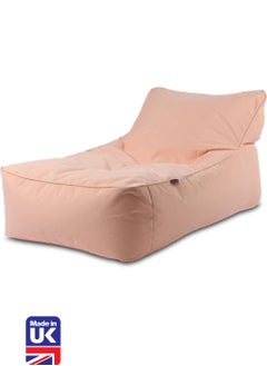 Extreme Lounging Extreme Lounging® - Original Pastel Bean Bag Bed - Made in UK - Premium Quality Double Stitched Bean Bag - UV Protected & Waterproof - Tanning Beach & Pool Bed - Ideal for Indoor Outdoor Use - Orange  - Image 1