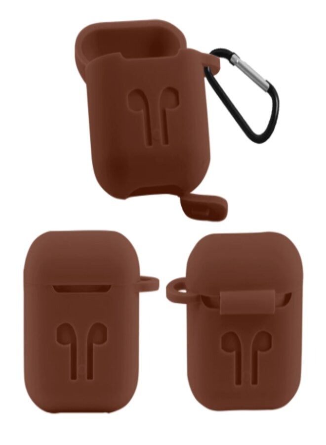 Protective Case Cover For Apple AirPods With Strap Holder