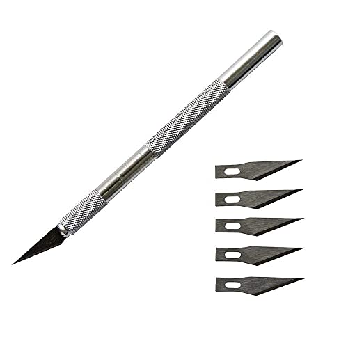 URBAN BOX 3Pcs Medium White Charcoal Pencils Graphite Drawing Painting Sketch Pencils With Detail Precision Pen Knife Sharpening Blade - Image 3