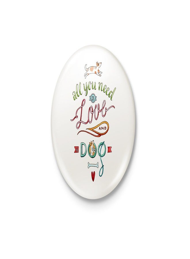 كل ما تحتاجه هو الحب وكلب - شارة طباعية