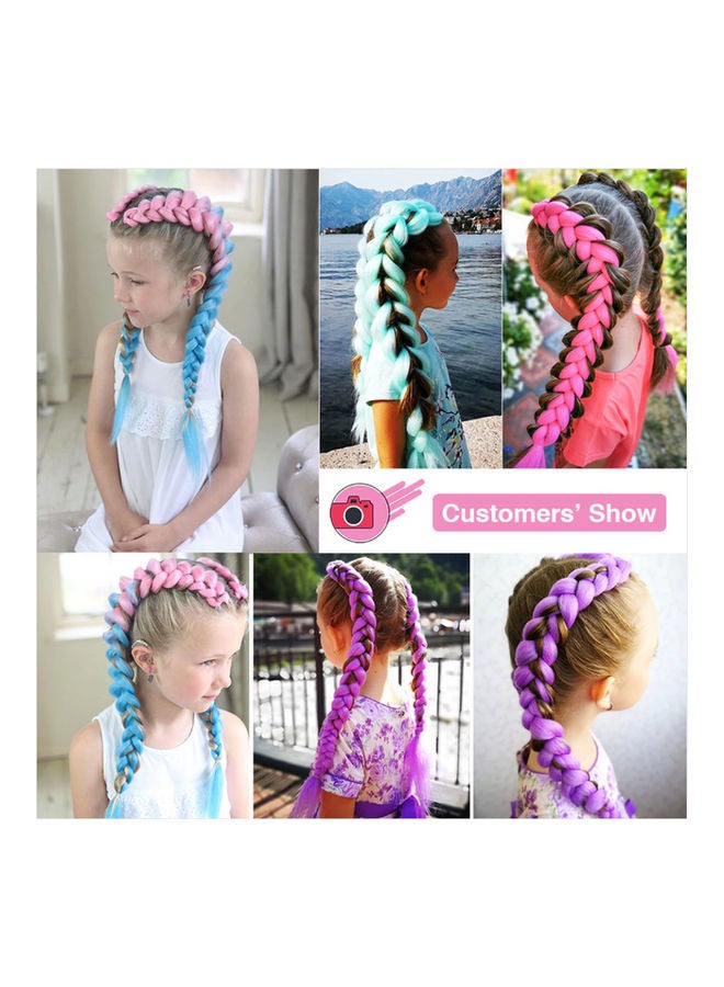 NIBEMINENT 3-Piece Princess Hair Wig Set - Image 3