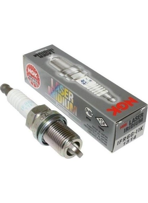 NGK Honda NC750 Integra Laser Iridium Spark Plug (2014-2020) IFR6G-11K  - Image 1