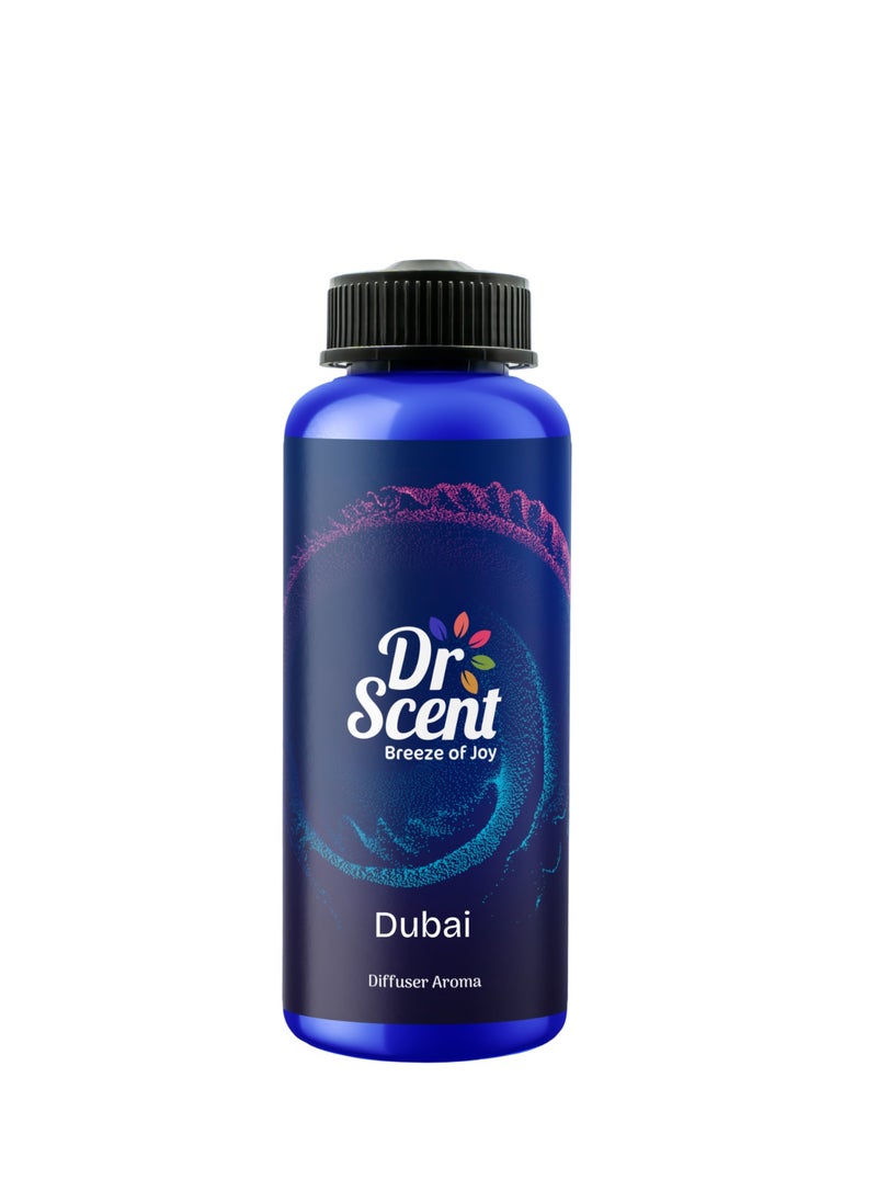 Dr Scent Diffuser Aroma Primum | Dubai Scent - With Gentle and Natural Hints of Blueberry, Safron, White Musk, Rosemary and Amber (500ml)  - Image 1