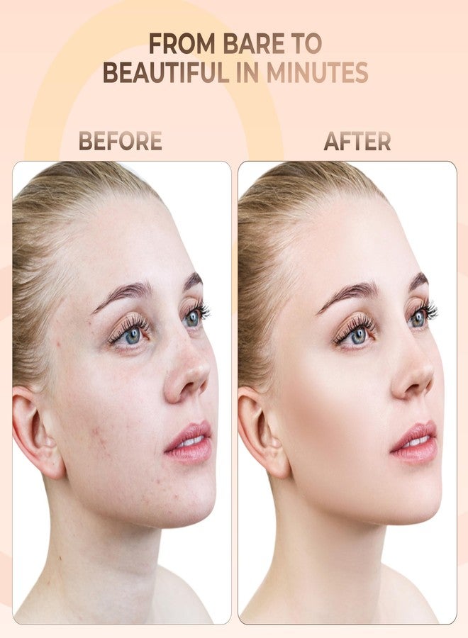 Sweet Face Minerals XXL KIT with CASE (LIGHT) Mineral Makeup Set Bare Face Matte Powder Foundation - Image 4