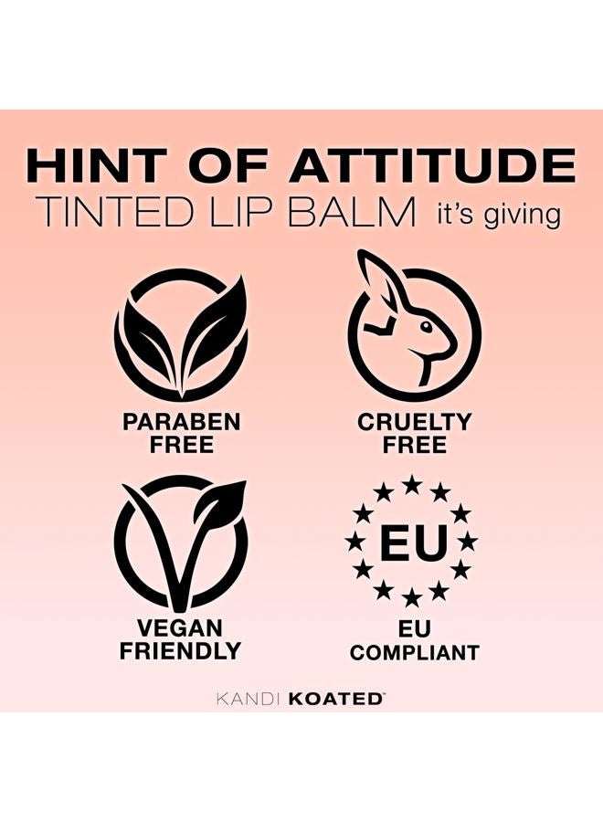 Kandi Koated Hint of Attitude [Its Giving] Tinted Lip Balm by Kandi Burruss | Sheer Tinted Balm, Moisturizing Chapstick with Vitamins, Paraben-Free, Cruelty-Free Formula | Beauty & Makeup - Image 4