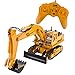Big Daddy BigDaddy Full Functional Excavator Electric Rc Remote Control Construction Tractor Toy with Lights and SoundsIndoor Outdoor Play Activity - Image 3