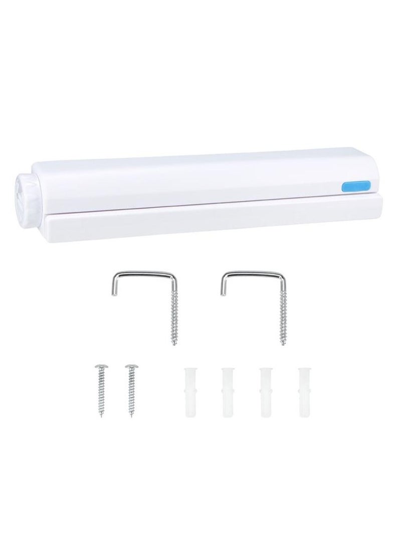 DubaiGallery Retractable Clothesline Plastic Clothes Line Automatic Telescopic Drying Rack Wall Mounted Clothes Hanging Line for Indoor Outdoor - Image 3