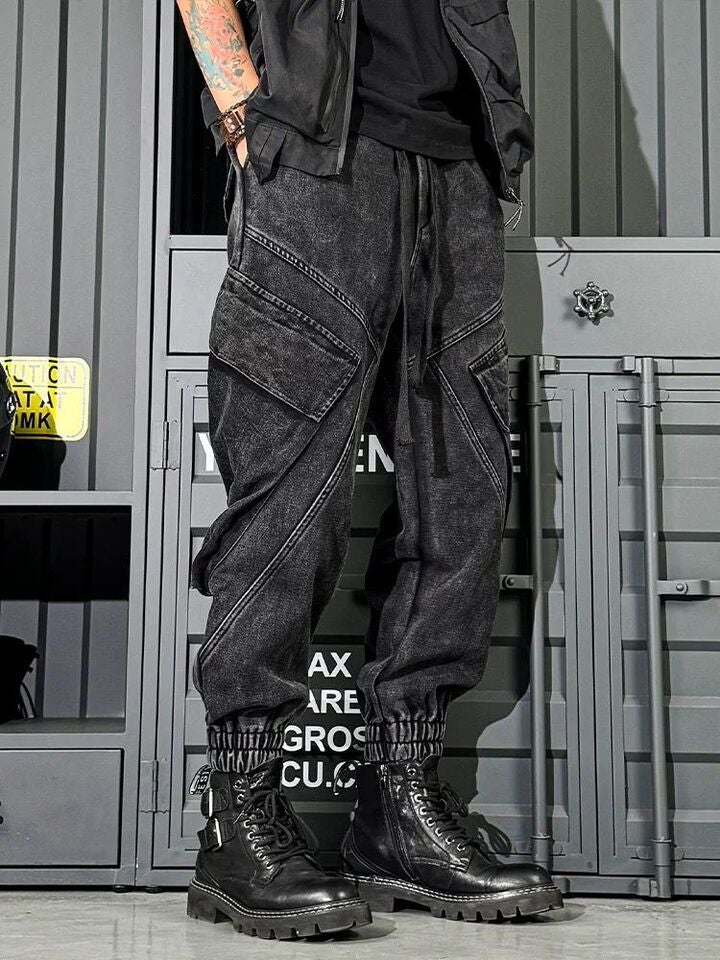 Unisex Casual Daily Denim Jeans - Image 1