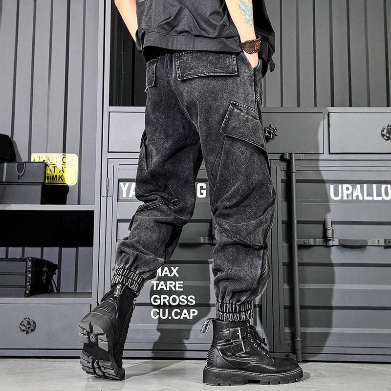Unisex Casual Daily Denim Jeans - Image 4