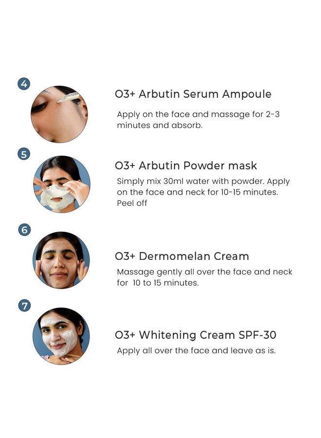 O3+ Shine & Glow Mono Dose Facial Kit (32G+6Ml)  - Image 3