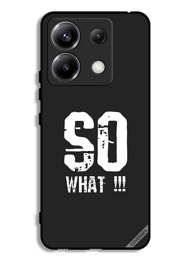 Covernex Xiaomi Redmi Note 13 Pro 5G Protective Case Cover So What - Image 1