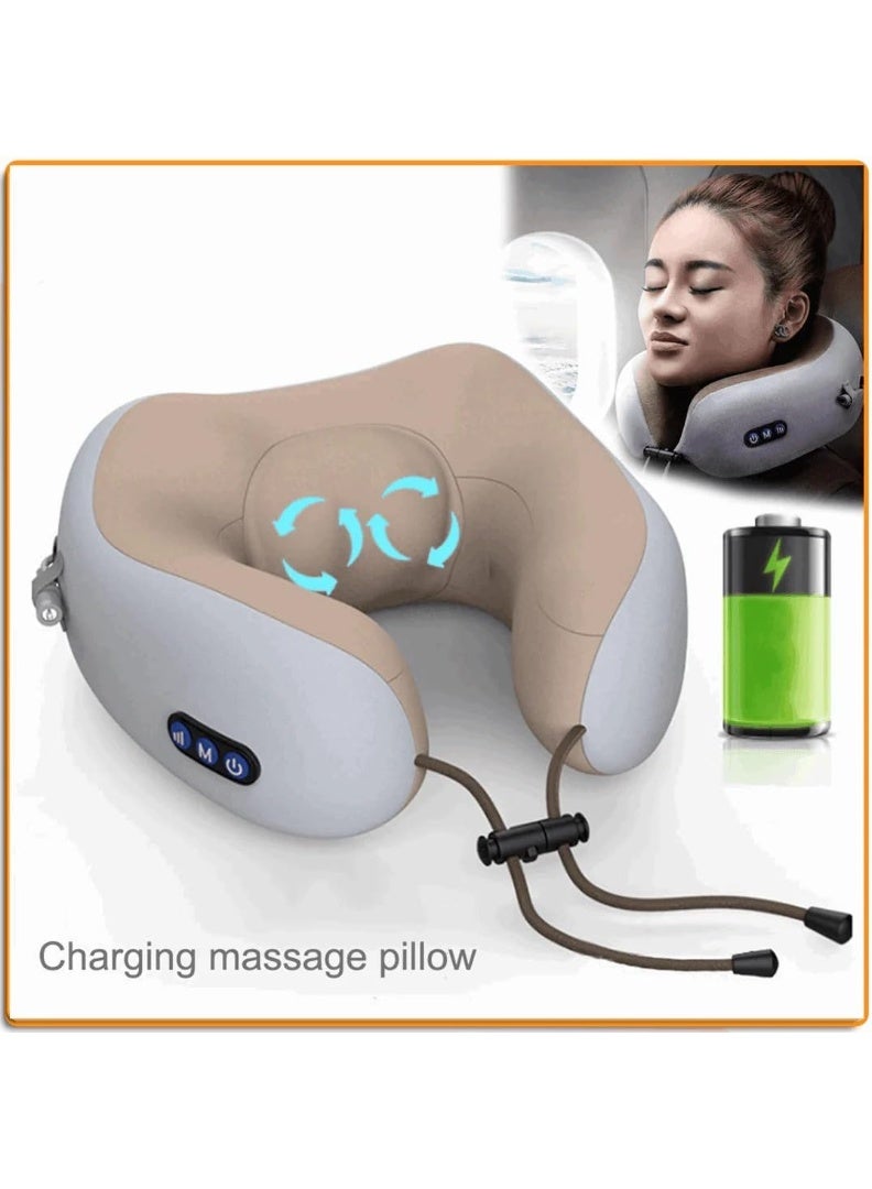 Premium Neck Massage Pillow - Superior Geometric Design for Enhanced Blood Circulation and Instant Relaxation - Practical & Luxury - Image 2