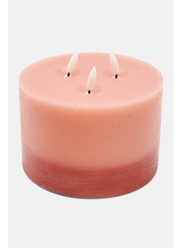Tchibo XL LED Real Wax Candles, Rose Pink Combo  - Image 1