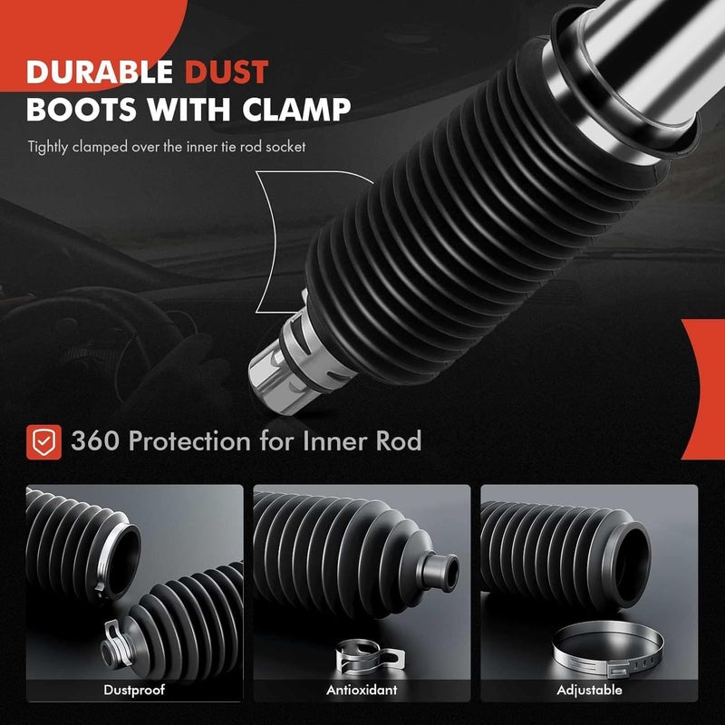 A-Premium Electronic Power Steering Rack and Pinion for Nissan Sentra 2017-2019 1.6L - Image 4