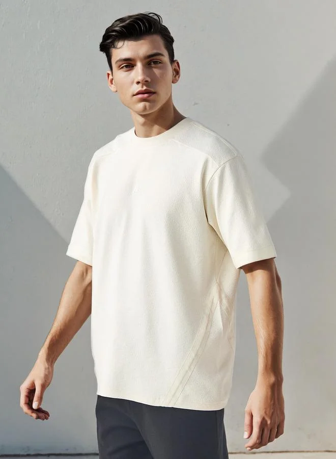 Kappa Kappa Jacquard Textured T-shirt