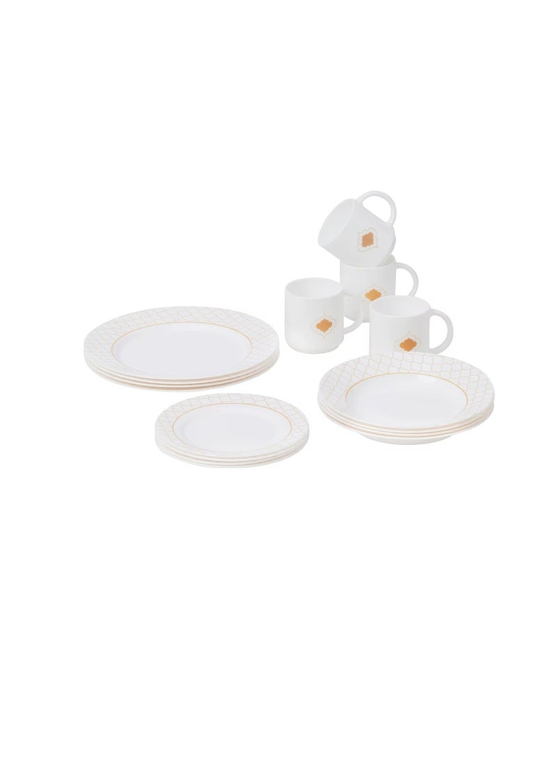 16-piece service, gold-colour - Image 2