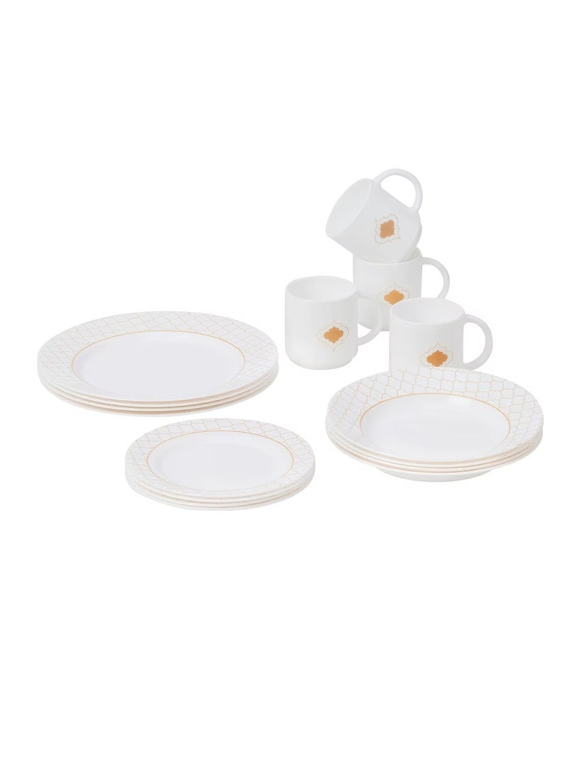 16-piece service, gold-colour - Image 3