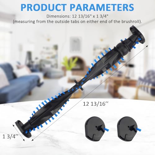 Eagleggo فرشاة استبدال EAGLEGGO 904174-01 مع أغطية نهائية لمكنسة دايسون DC07 DC04 DC14 DC33 - Image 2