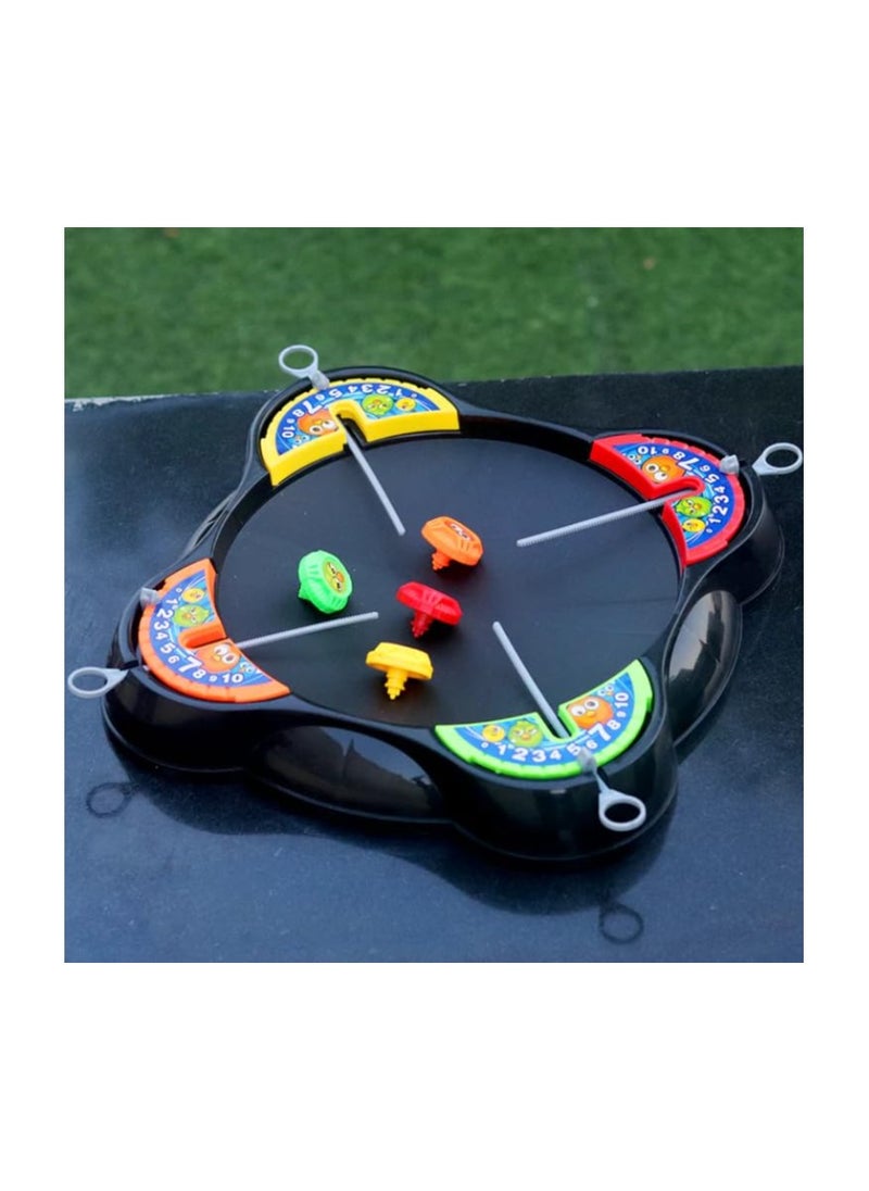 Goyal's Goyal's Cool Top Spinning Beyblades Game Gyro Battle Toy On Classic Super Arena Disk Classic Board Game For Kids, 2-4 Players With 4 Beyblades Spinners...  - Image 2