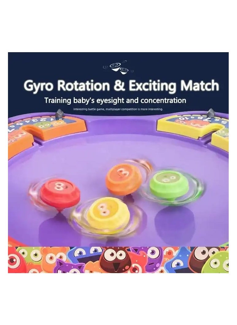 Goyal's Goyal's Cool Top Spinning Beyblades Game Gyro Battle Toy On Classic Super Arena Disk Classic Board Game For Kids, 2-4 Players With 4 Beyblades Spinners...  - Image 4