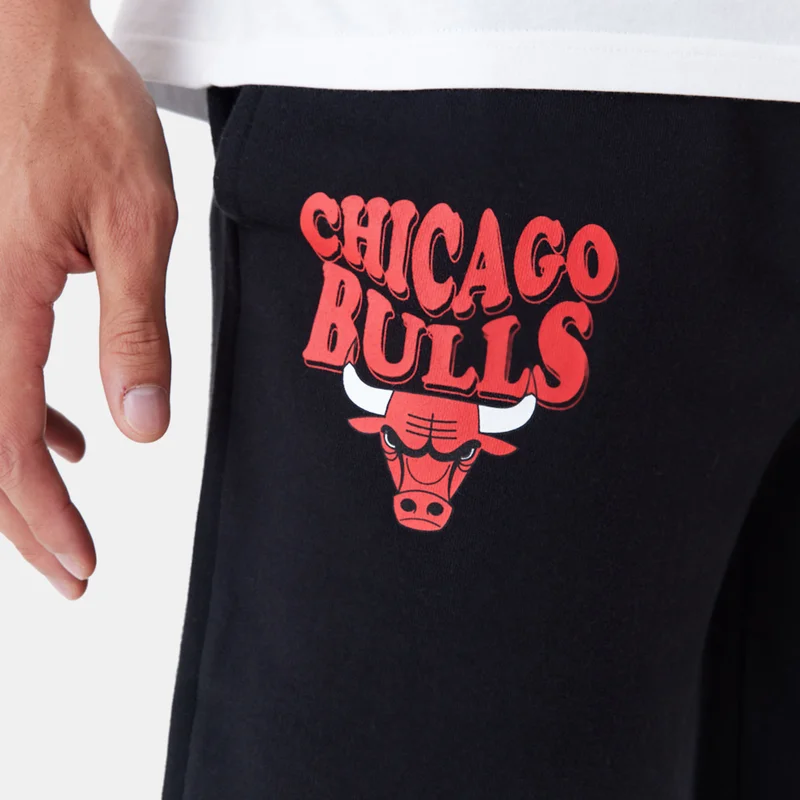 NEW ERA Men's NBA Chicago Bulls Script Joggers