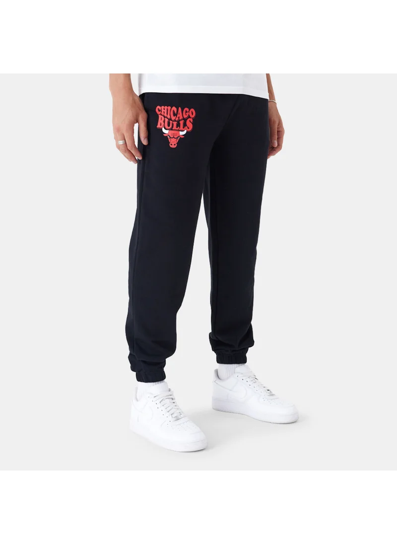 NEW ERA Men's NBA Chicago Bulls Script Joggers
