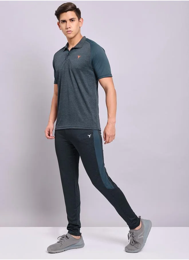 تكنوسبورت Technosport Solid Trackpants with Drawstring