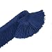 BEL AVENIR Lace Chainette Fringe Trim Polyester Tassel Trim with Hand Knitting for Home Accessories DIY Decoration Navy 68 Yard x 2 Inches - Image 2