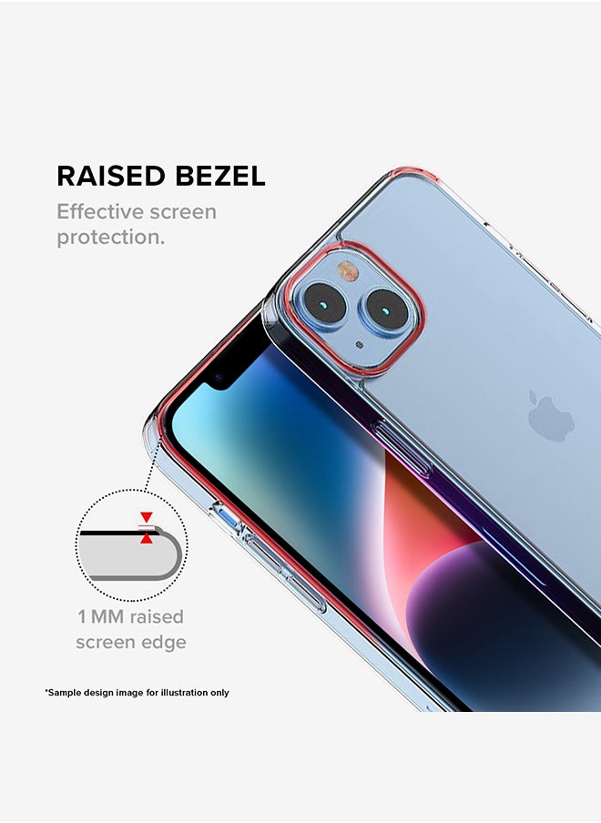 Stylizedd - Classic Clear Case for Apple iPhone 15 Plus Hybrid Soft Case Flexible Edges Anti Drop TPU PC Gel Thin Transparent Cover - Digital Camo Full Print - Image 1