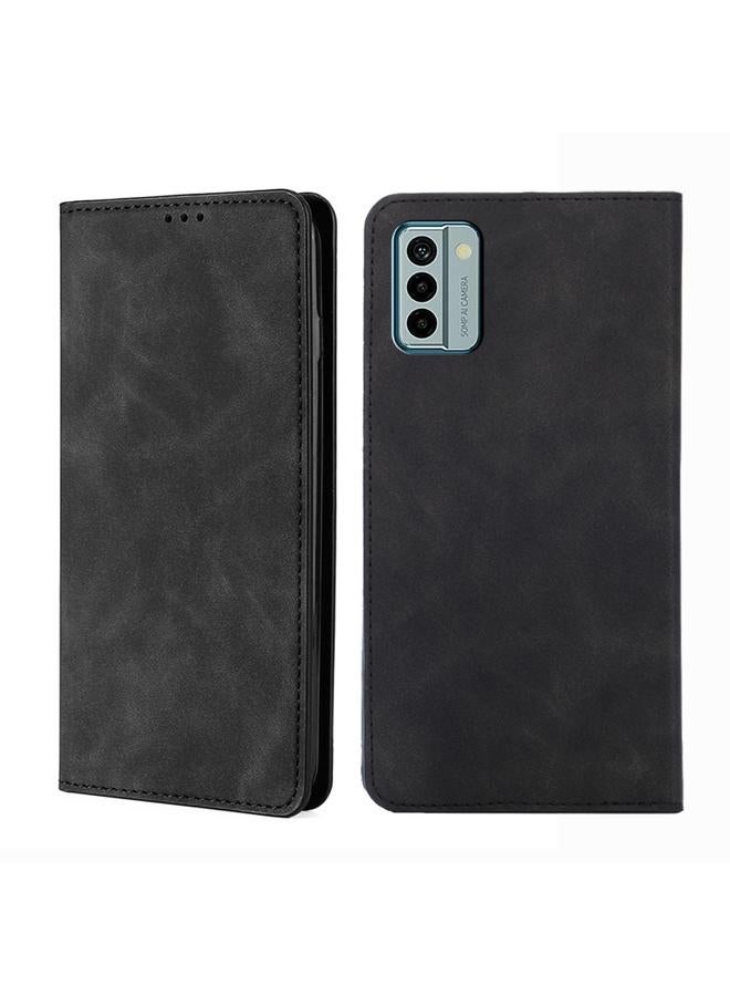 S-TOP Case For Nokia G22 Skin Feel Magnetic Horizontal Flip Leather Phone Case - Image 1