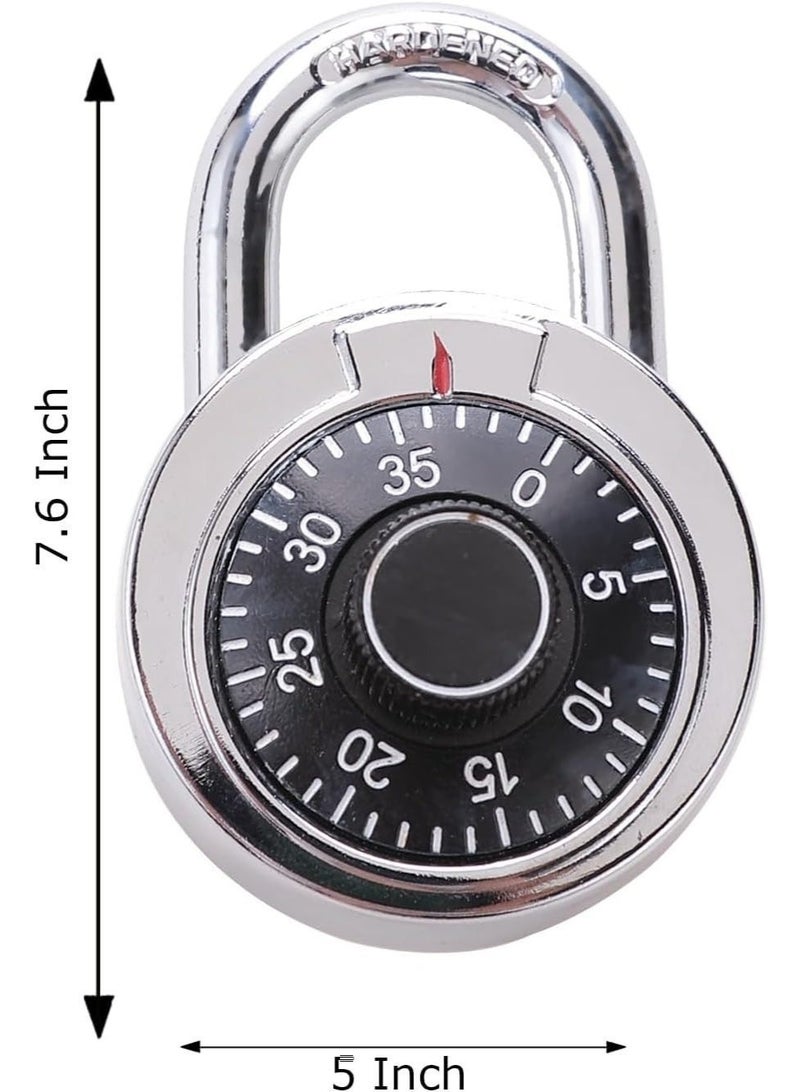 Master Coded security lock, rotary locks, rotary dial combination lock, security lock, for safes, luggage and suitcases - Image 4