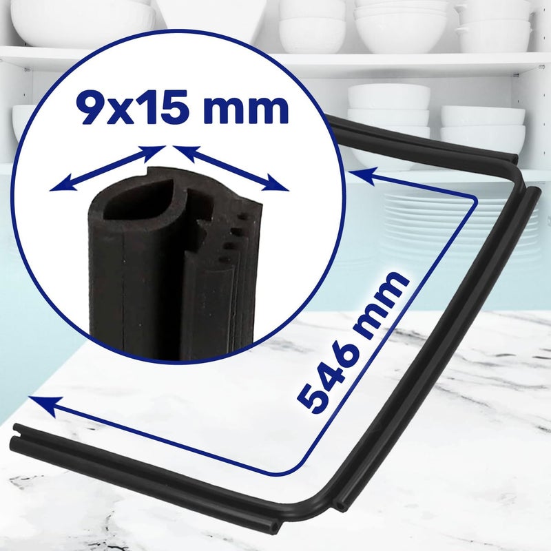 MONTERAL Dishwasher Weatherstrip 546 mm Rubber Seal for Door 1527401002 for Electrolux for AEG for Zanussi - 10 Year Warranty- - Image 2