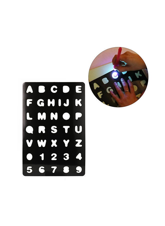 NIBEMINENT LED Luminous Children Educational Drawing Board 24x17x2centimeter - Image 5