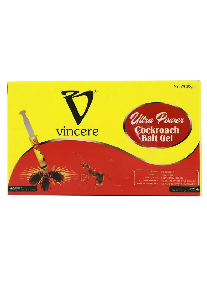 Vincere Vincere Ultra Power Cockroach Bait Gel Powerful Effect- 20g  - Image 1