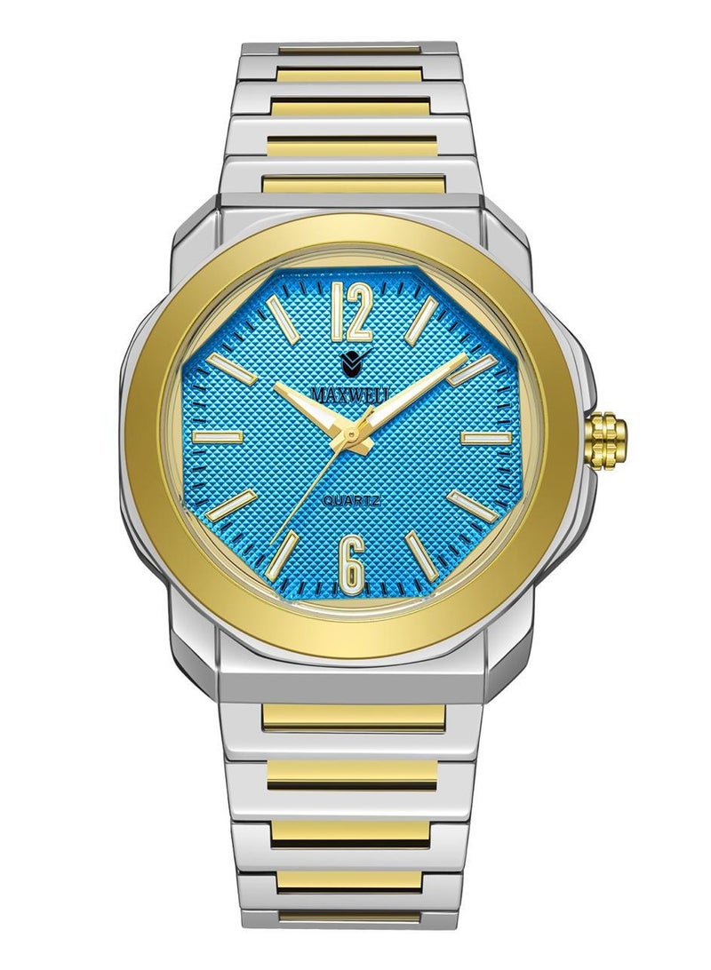 ماكسويل ساعه جديد  رجالي من ماكسويل ضد الماء  كرت ضمان