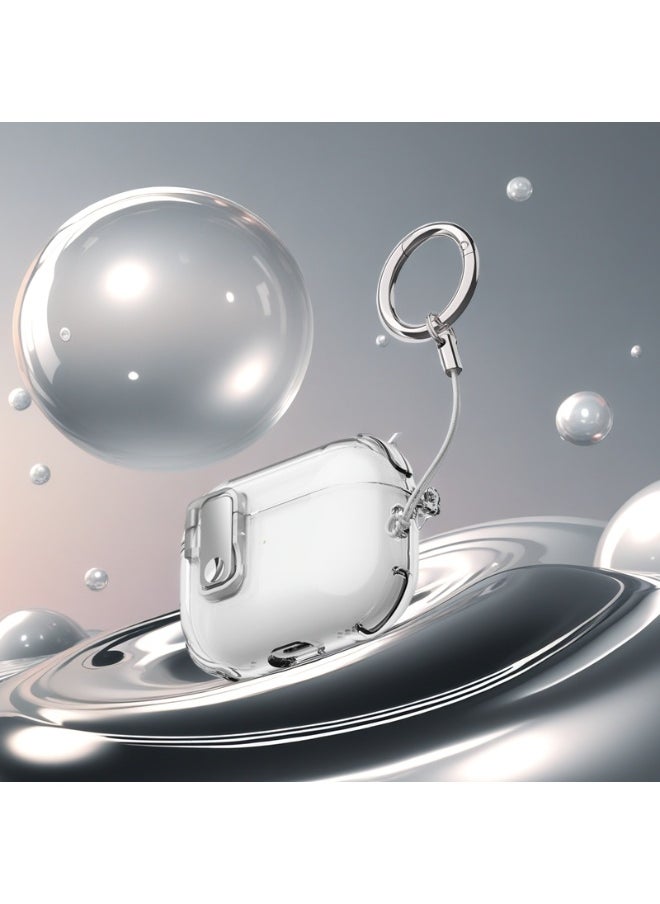 AirPods 4 Auto-Pop Crystal Case – Clear Protective Shell with Seamless Bluetooth Connection  - Image 4