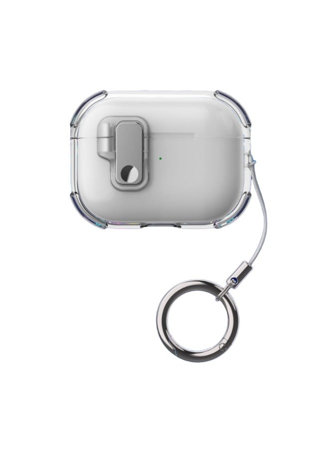 AirPods 4 Auto-Pop Crystal Case – Clear Protective Shell with Seamless Bluetooth Connection  - Image 1