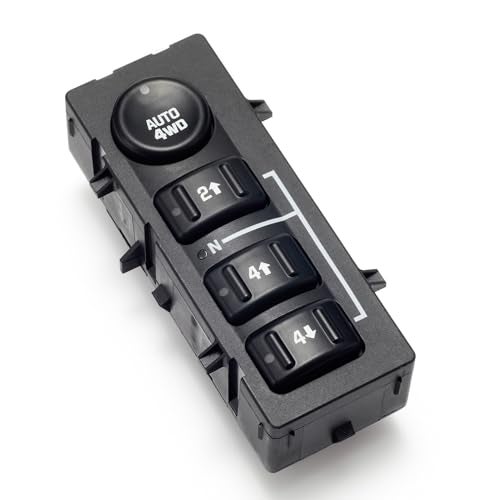 Lin Cin Yin 4x4 Switch 4WD Wheel Drive for 2003-2006 Chevy Avalanche Silverado Suburban Tahoe GMC Sierra 1500 2500 3500 Yukon Escalade Auto 4WD Transfer Case Selector Control 15136039,15164520,19259313,901072 - Image 5