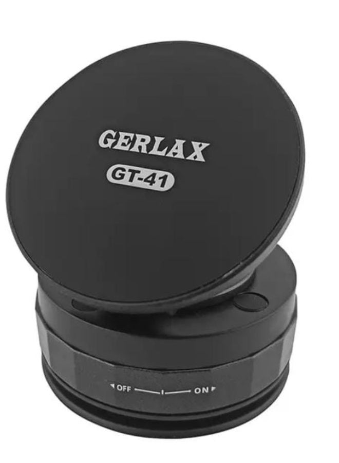 GERLAX GT-41 Magnetic Car Phone Mount – Vacuum Suction Holder with ON/OFF Lock, Foldable Design & Universal Compatibility - Image 2