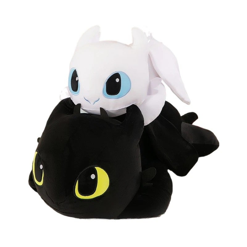 Y&D Cute Toothless Plush Toys Long Throw Pillows Dragon Tamer Figurines Children's and Girls' Stuffed Animal Toys - Image 2