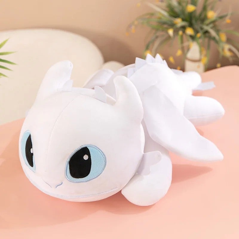 Y&D Cute Toothless Plush Toys Long Throw Pillows Dragon Tamer Figurines Children's and Girls' Stuffed Animal Toys - Image 1