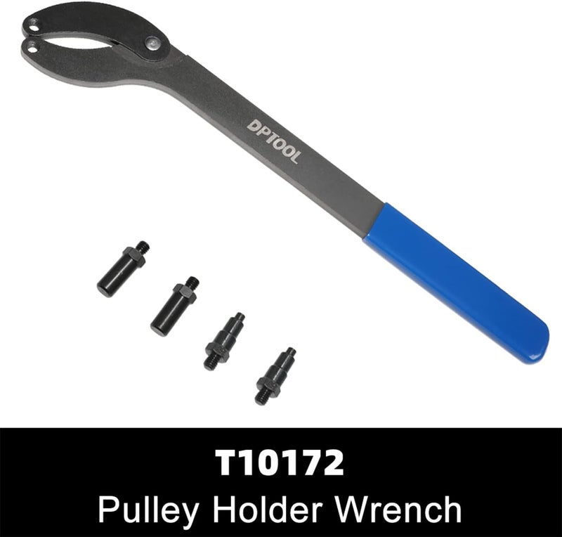DPTOOL Camshaft Timing Tool Set Compatible with Audi VW 2.0T, 2.4, 2.8, 3.0T, 3.2T, 4.2, 5.2 Engine T40133 T40070 T40026 T40071 T40058 T10172 T40069 T10035 with T40079 T40269 T40297 Camshaft Adjuster Key - Image 3