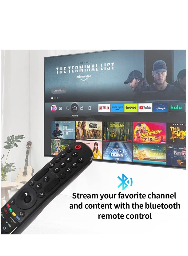 AN-MR21GA Replacement Voice Remote Control for Smart TV A1 C1 G1 90 99 UP8770 UP8000 UP8070 NanoCell 75 NanoCell 80 NanoCell 90 NanoCell 99 Series (MR21GA Movies) - Image 4