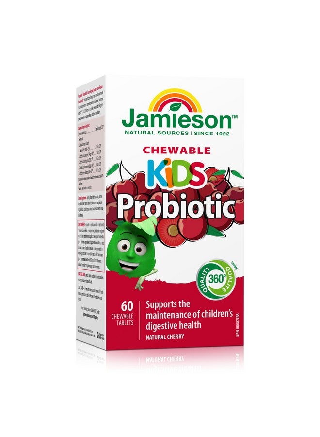 Jamieson Probiotic Chewable for Kids, 60 chewable tabs - Image 1