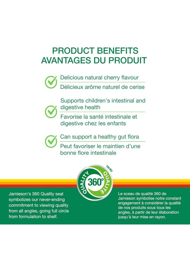 Jamieson Probiotic Chewable for Kids, 60 chewable tabs - Image 3